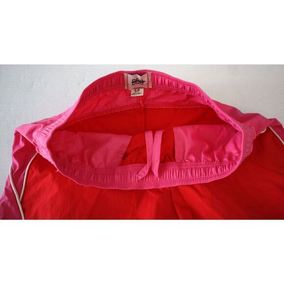BDG x Urban Outfitters Women's Sz S Red/Pink Retro Y2K Hi-Rise Track Shorts - Picture 3 of 8